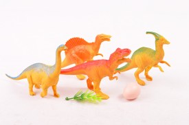 Set 4 dinosaurios plasticos con huevo (4)